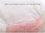Flower Shaped Cat Bed Indoor Cozy Pet Beds Ultra Soft Plush Dog Basket